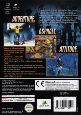 Whirl Tour box cover back